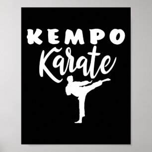 Kempo Karate Kenpo Martial Arts Shaolin  Poster