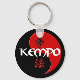 Kempo Yin Yang Keychain
