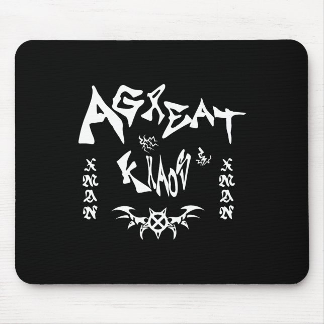 Ken Carson Merch Design Agc  Mouse Pad (Front)