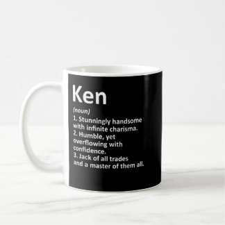 KEN Definition Personalised Name Funny Birthday Gi Coffee Mug
