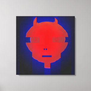 Ken Gage Digital Devil Surrealism Canvas Print