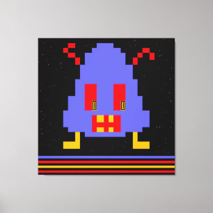 Ken Gauge GROF Surrealist Dream Pop Arcade Canvas Print