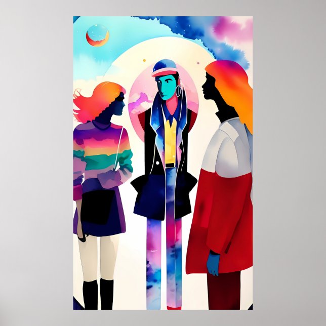 Ken Gauge Supernova Music Festival Poster (Front)