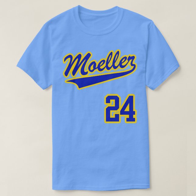 Ken Griffey Jr MOELLER Jersey Front Back Print T-Shirt (Design Front)