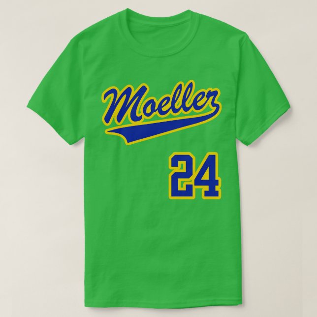Ken Griffey Jr MOELLER Jersey Front Back Print T-Shirt (Design Front)