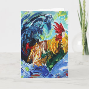 Ken the Rooster. Love chickens love these special Card