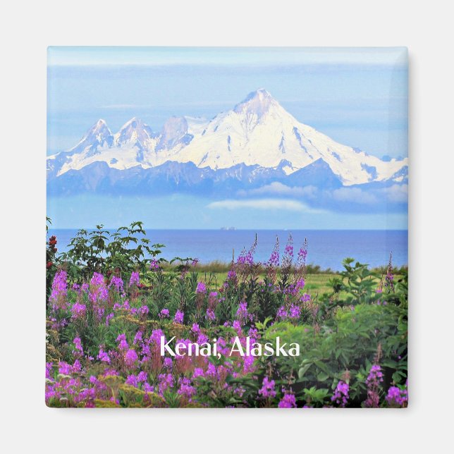 Kenai, Alaska scenic photograph Magnet (Front)