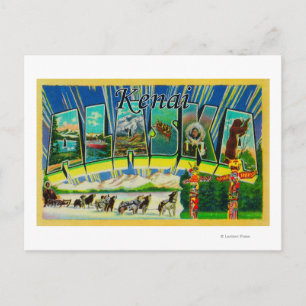 Kenai, AlaskaLarge Letter ScenesKenai, AK Postcard