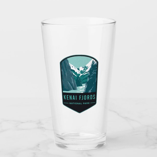 Kenai Fjords National Park Glass (Front)