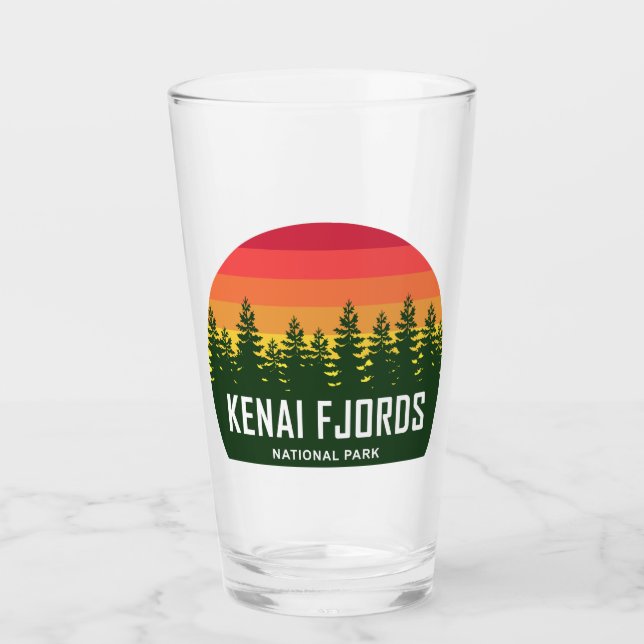 Kenai Fjords National Park Glass (Front)