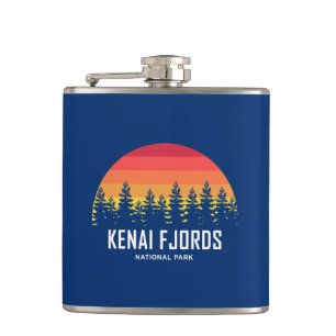 Kenai Fjords National Park Hip Flask