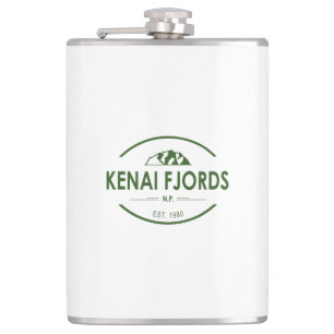 Kenai Fjords National Park Hip Flask