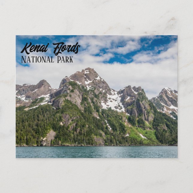 Kenai Fjords National Park Landscape Postcard (Front)