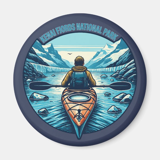 Kenai Fjords National Park Magnet (Front)