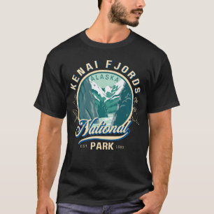Kenai Fjords National Park Wildlife Alaska T-Shirt