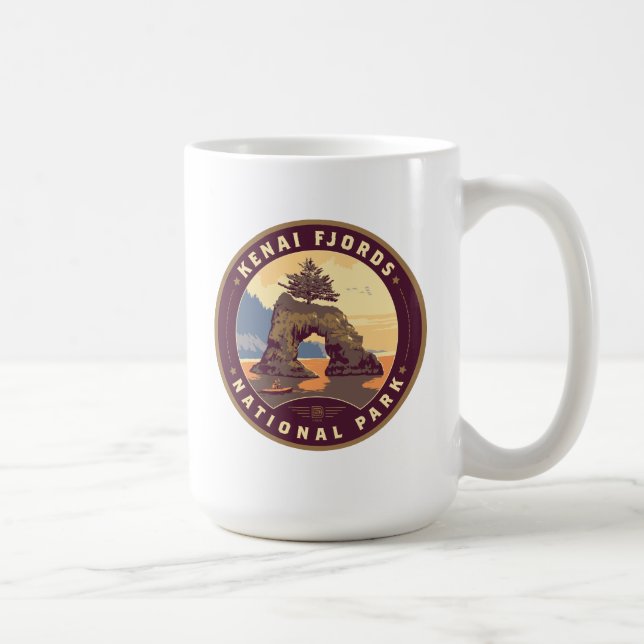 Kenai Fjords National Parks Coffee Mug (Right)