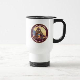 Kenai Fjords National Parks Travel Mug
