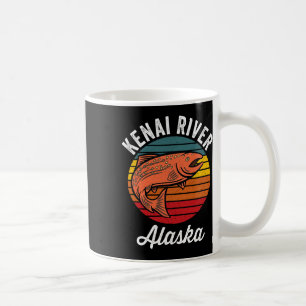 Kenai River Alaska Salmon Fishing Coffee Mug