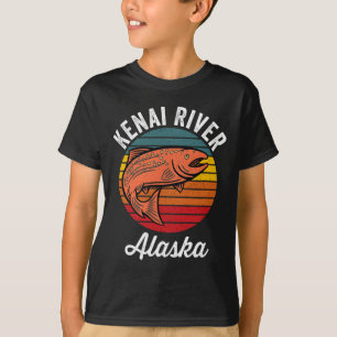 Kenai River Alaska Salmon Fishing T-Shirt