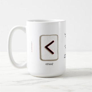 Kenaz RuneStone 15 oz. Mug
