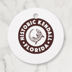 Kendall Florida Circle - Brown Favour Tags