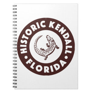 Kendall Florida Circle - Brown Notebook