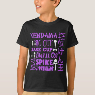 Kendama Block, purple2 T-Shirt