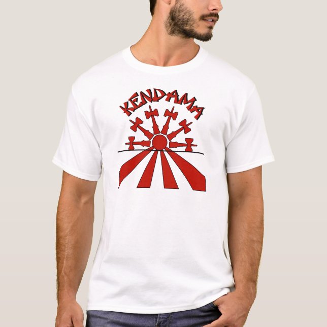 Kendama Sun, red T-Shirt (Front)