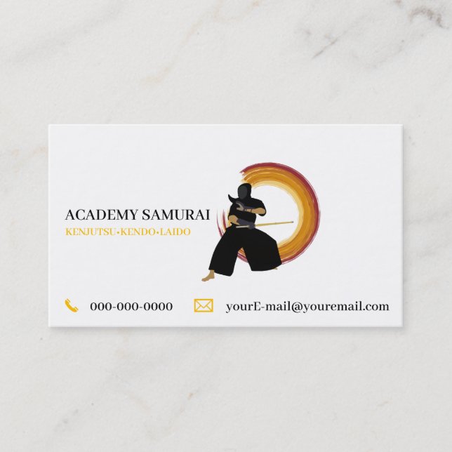 Kendo Business Card (Front)
