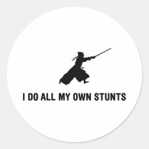 Kendo Classic Round Sticker