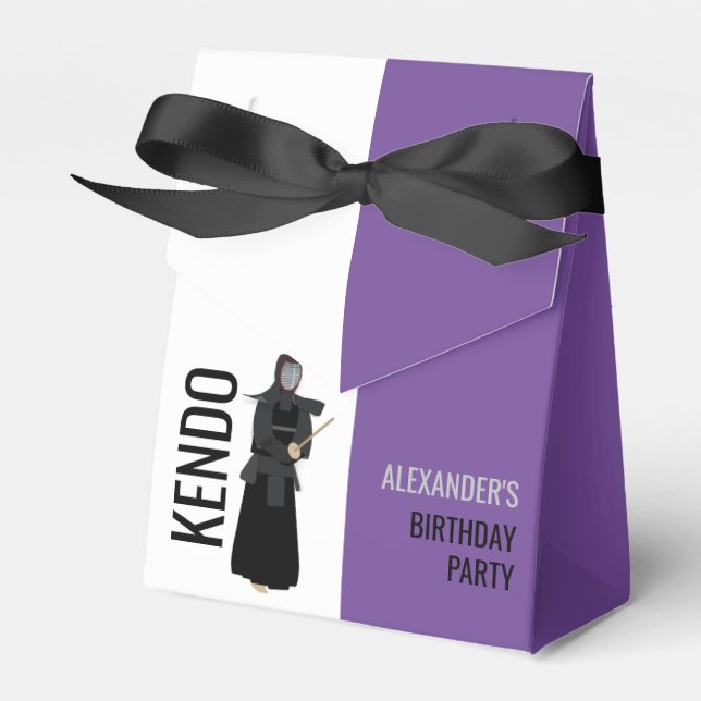 Kendo Favour Box (Front Side)