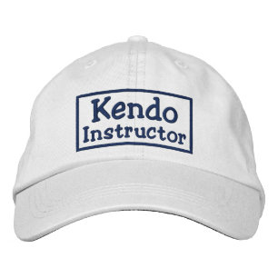 Kendo Instructor Embroidered Hat
