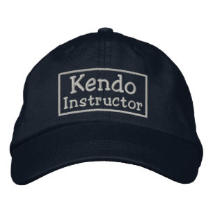 Kendo Instructor Embroidered Hat