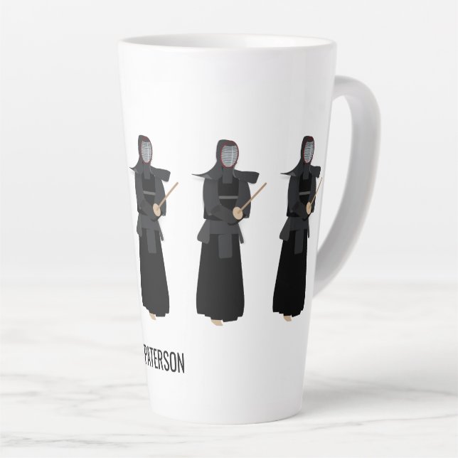 Kendo Latte Mug (Right Angle)