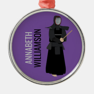 Kendo Metal Tree Decoration