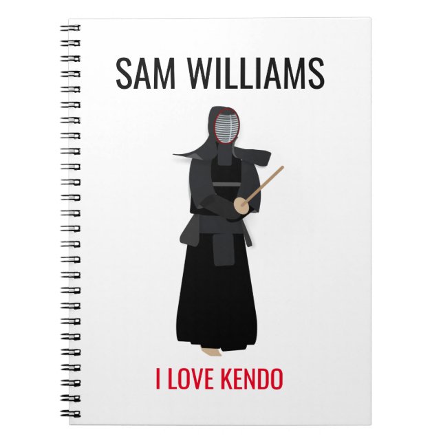 Kendo Notebook (Front)