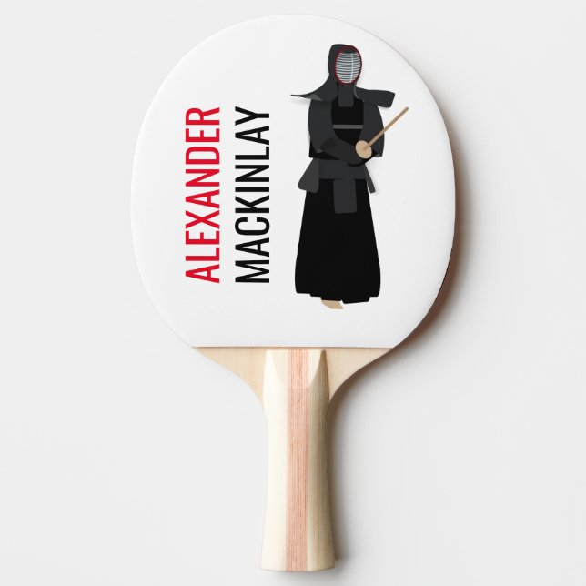 Kendo Ping Pong Paddle (Front)