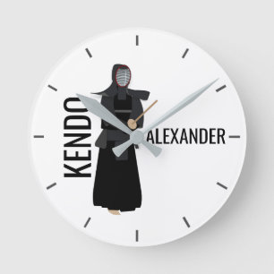 Kendo Round Clock