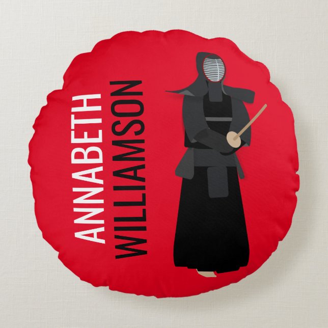 Kendo Round Cushion (Front)