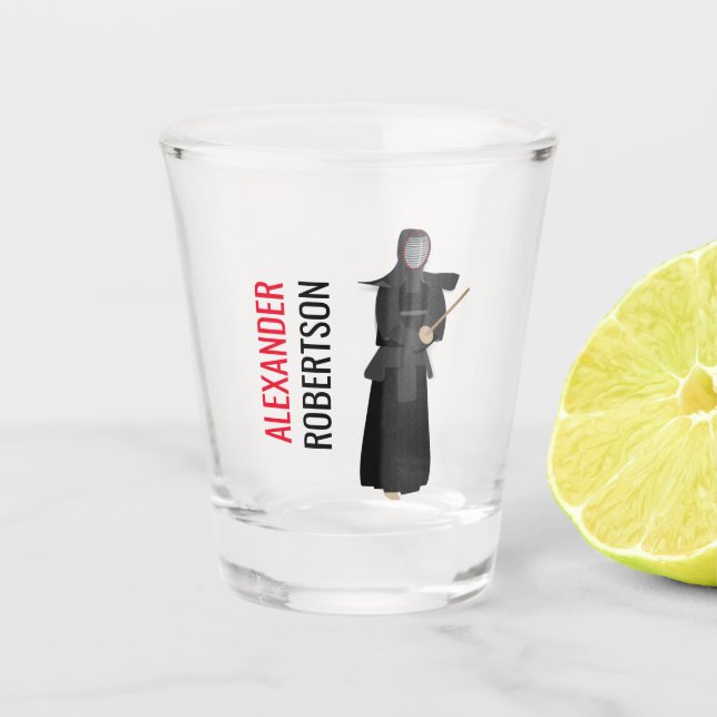 Kendo Shot Glass (Front)