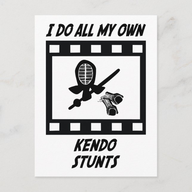 Kendo Stunts Postcard (Front)