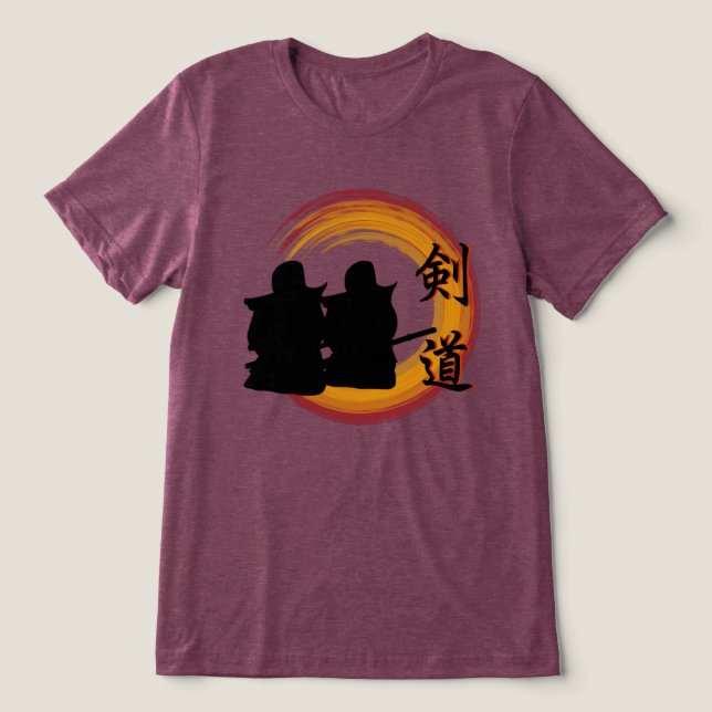 Kendo Tri-Blend Shirt (Design Front)