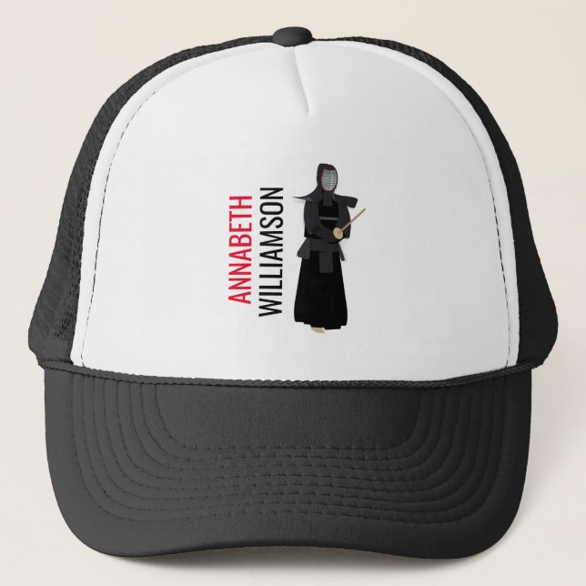 Kendo Trucker Hat (Front)