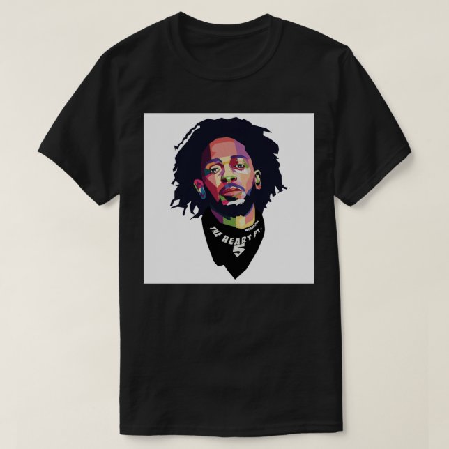 Kendrick Lamar THP5 Sticker T-Shirt (Design Front)