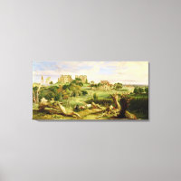 Kenilworth Castle, Warwickshire, 1840 (oil on pane