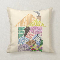 Kenji Kimura Kindness Is Everything Throw Pillow