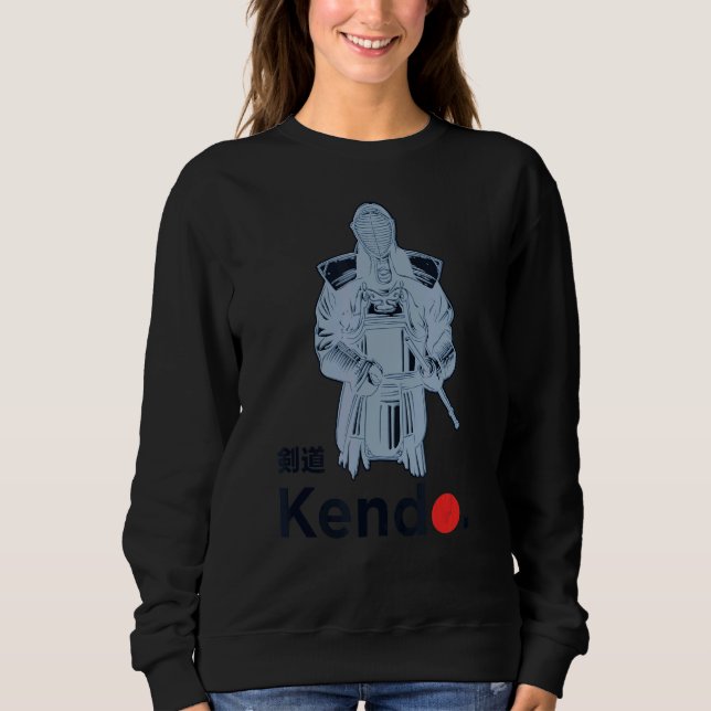 Kenjusu Kata Shinai Samurai Kendo Sweatshirt (Front)