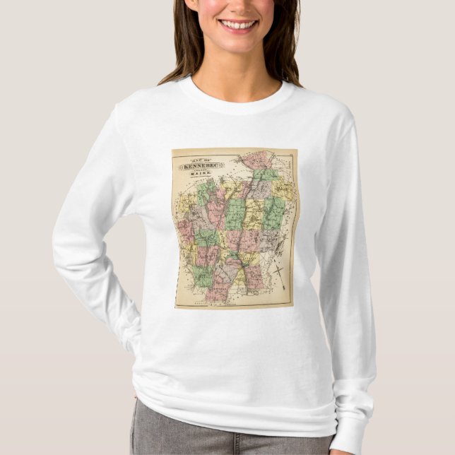 Kennebec Co, Maine T-Shirt (Front)