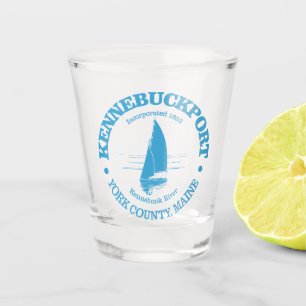 Kennebunkport (sailboat) shot glass