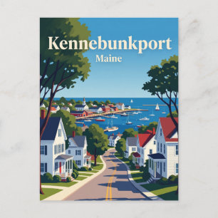 Kennebunkport USA Postcard